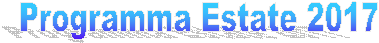 Programma Estate 2017
